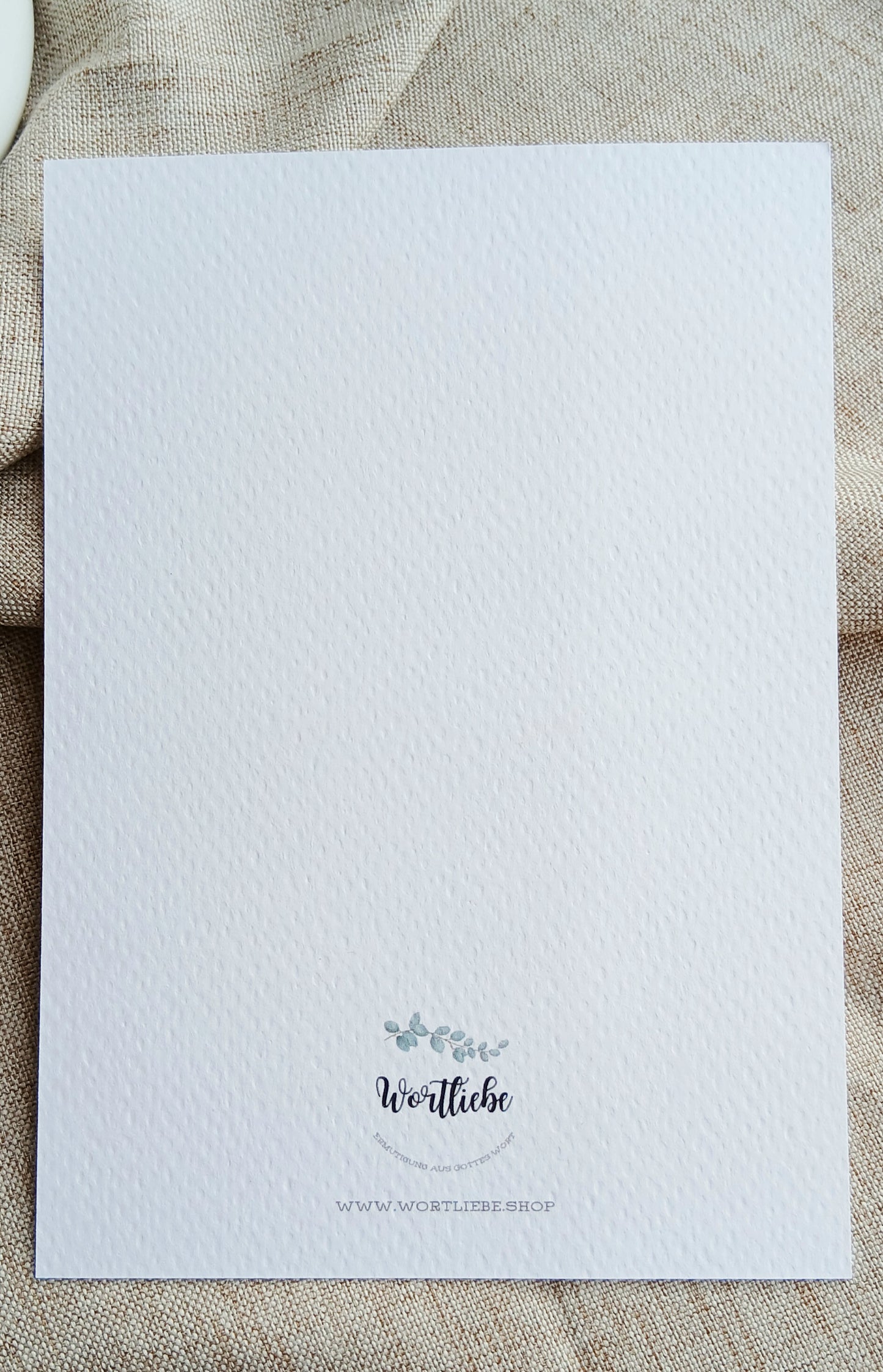 Postkarte „Ich will dich erretten“ – Psalm 50,15 | Aquarellkarte A6