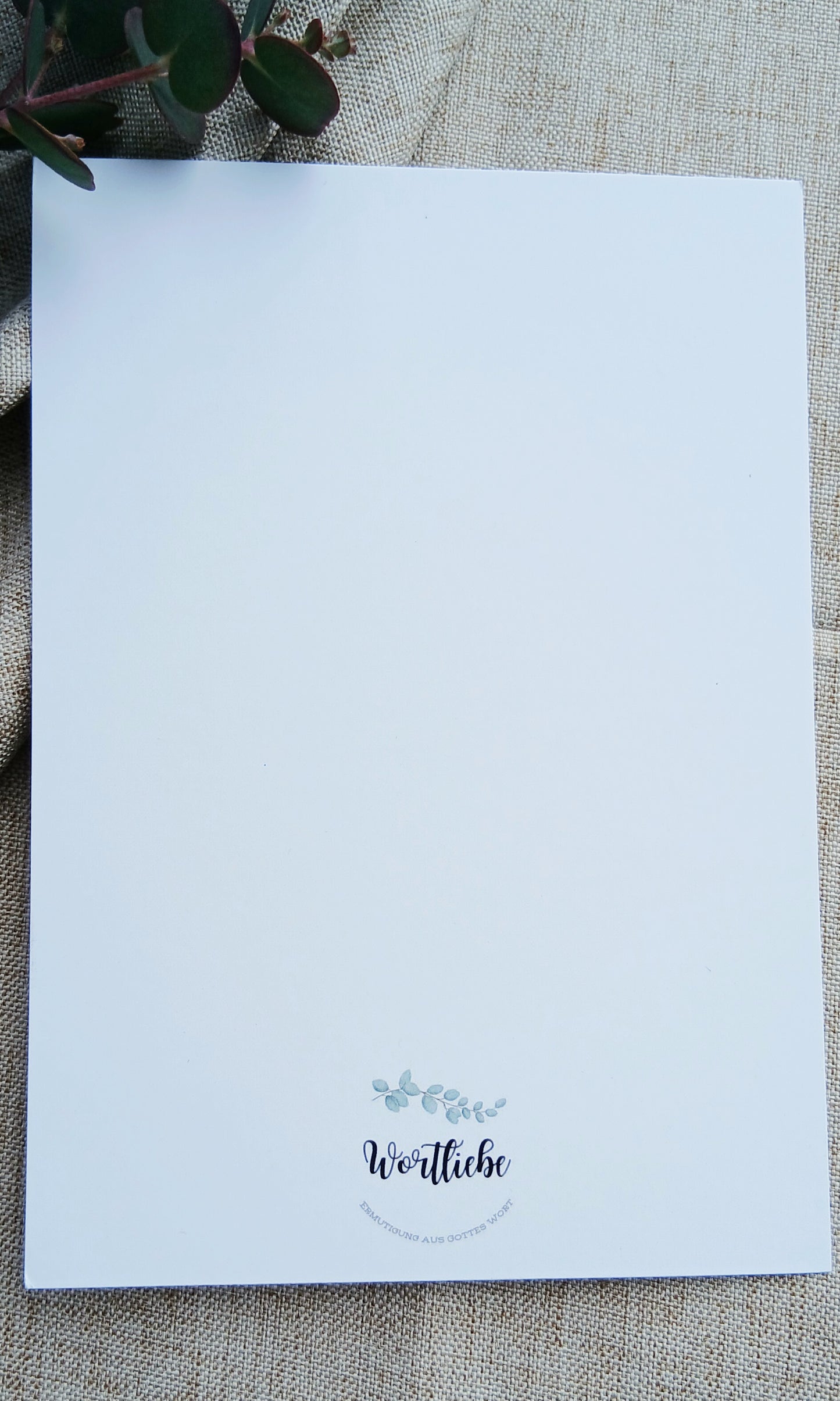 Postkarte „Die Freude am Herrn ist eure Stärke“ – Nehemia 8,10 | Aquarellkarte A6 mit Bibelvers